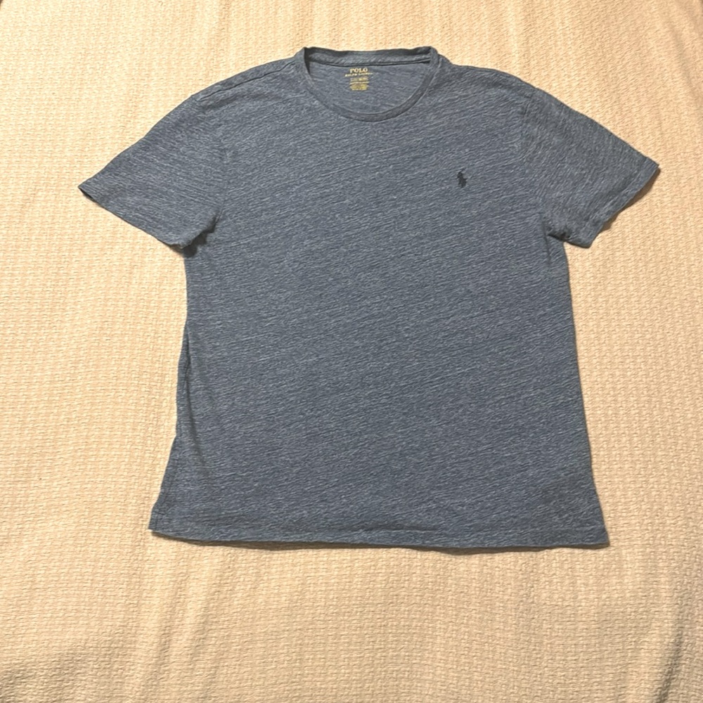 Polo Ralph Lauren, blue, large, logo on left chest, T-shirt